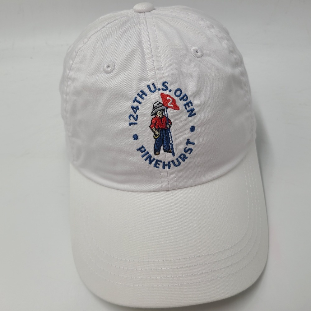 US Open Hat Adjustable Ahead White Golf 124th Pinehurst Resort 2024 Casual Men
